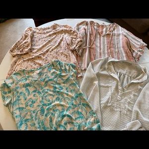 LC Lauren Conrad 4 top bundle size large